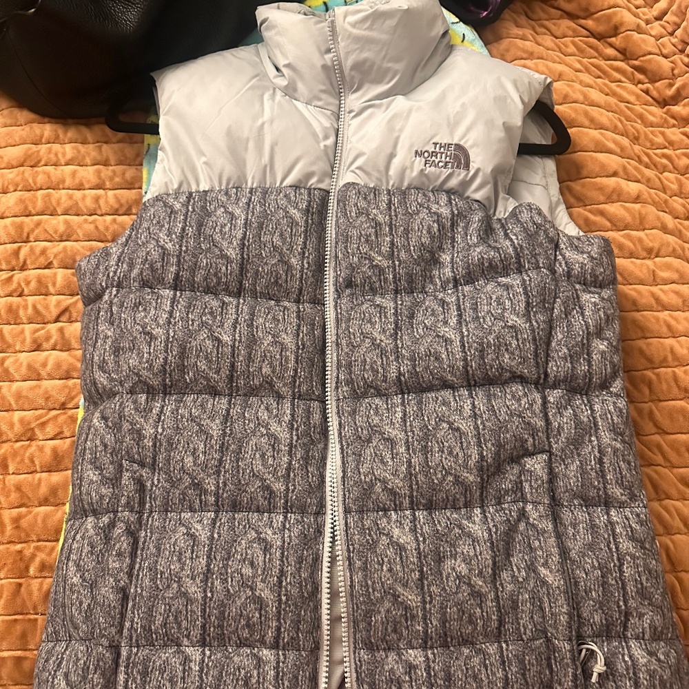 The northface puffer vest